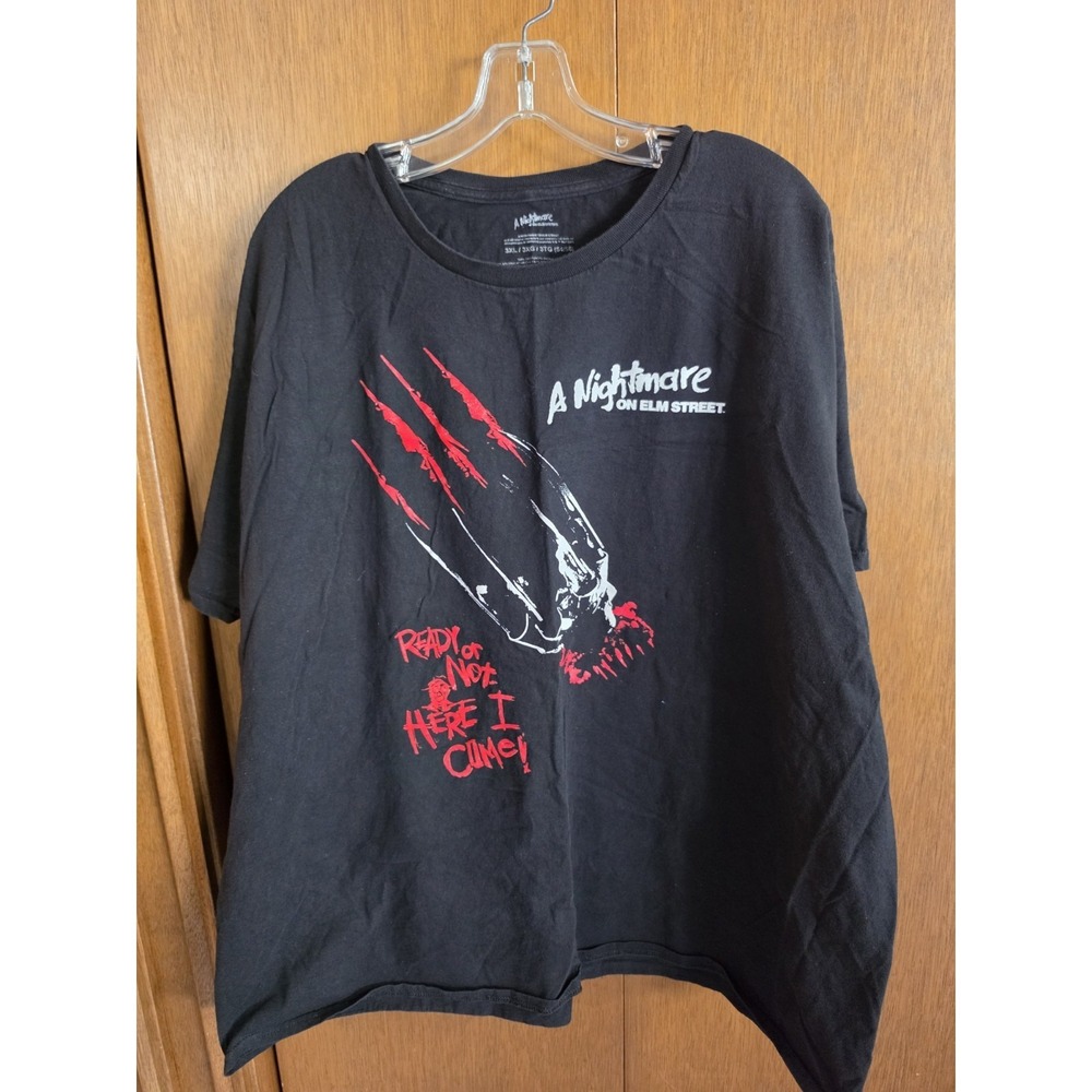 A‎ Nightmare On Elm Street Men's Ready Or Not Short Sleeve T-Shirt  3XL